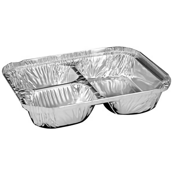 Handi-Foil - 2045-35-250WL - 3 Compartment Foil Take Out Container