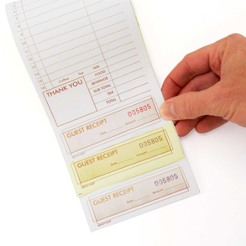 KNG 3170LSE 3 Part Guest Checks